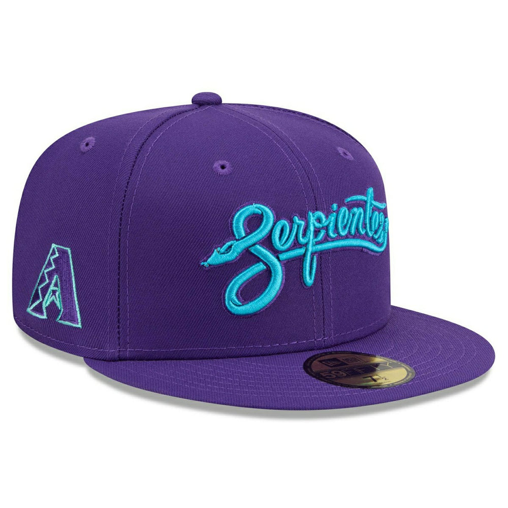 Arizona Diamondbacks MLB City Connect Fan Pack 59FIFTY Fitted Cap Purple Classic