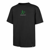 Athletics 8-Bit Hero Foundation MLB T-Shirt Black Fashion