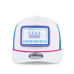 Kansas City Royals 2026 MLB City Connect 19TWENTY Fan Pack Adjustable Trucker Cap White Classic