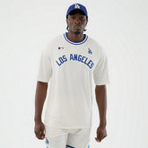 Los Angeles Dodgers Team Arch Oversized MLB T-Shirt White Lifestyle
