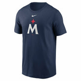 Minnesota Twins Large Logo MLB T-Shirt Navy Taass US