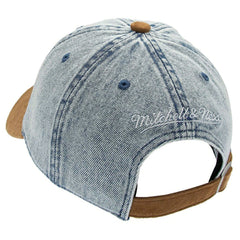 Boston Celtics Denim Suede 1904 Strapback NBA Cap Blue/Brown Fashion