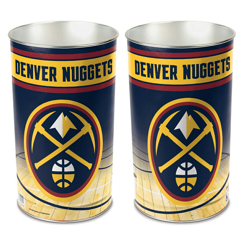 Denver Nuggets WinCraft Metal NBA Wastebasket Fashion