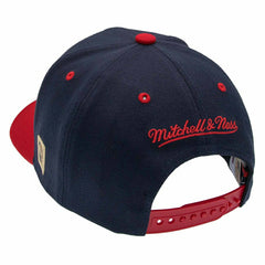 Houston Rockets Team Arch Classic Red Stretch-Snap NBA Cap Navy Taass for sale