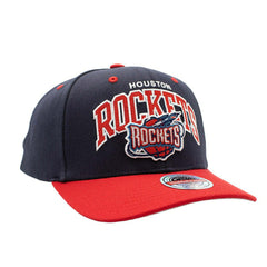 Houston Rockets Team Arch Classic Red Stretch-Snap NBA Cap Navy Taass for sale
