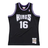 Predrag Stojaković #16 Sacramento Kings 2001-02 Swingman NBA Jersey Black Fashion