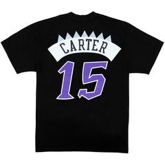 Vince Carter #15 Toronto Raptors Player NBA T-Shirt Black Taass sale