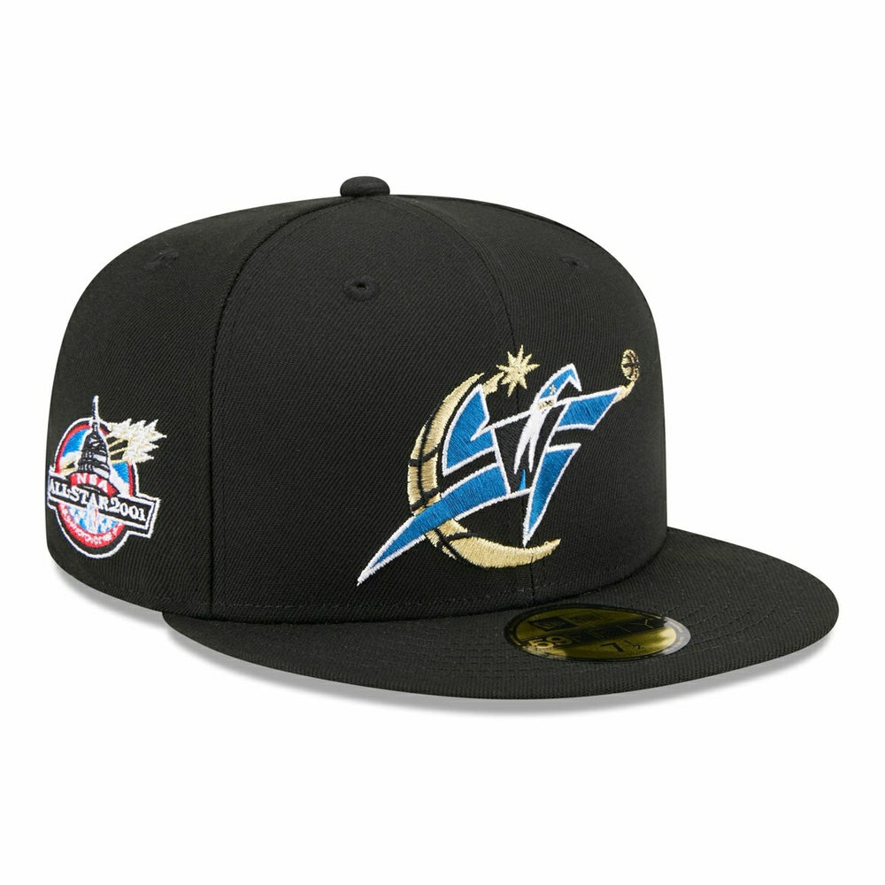 Washington Wizards 1997-2007 Hardwood Classics 59FIFTY Fitted Cap Black Taass US
