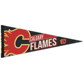 Calgary Flames Big Logo WinCraft Premium NHL Pennant Taass sale