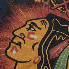 Chicago Blackhawks Flint Sigma '47 Foundation NHL T-Shirt Black Taass US