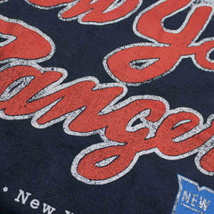 New York Rangers Flint Sigma '47 Foundation NHL T-Shirt Black Classic