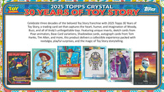 2025 topps Disney Crystal 30 Years of Toy Story Hobby Box Taass US
