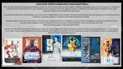 (LIVE BREAK) 2025/26 Topps Signature Class Basketball NBA Jumbo Hobby Box Fashion