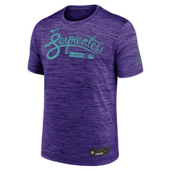 Arizona Diamondbacks City Connect 2026 MLB Authentic Velocity T-Shirt Purple Lifestyle