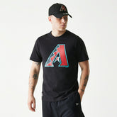 Arizona Diamondbacks Team Logo New Era MLB T-Shirt Black Fashion