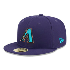 Arizona Diamondbacks 2025 MLB Hall of Fame 59FIFTY Fitted Cap Purple Taass US