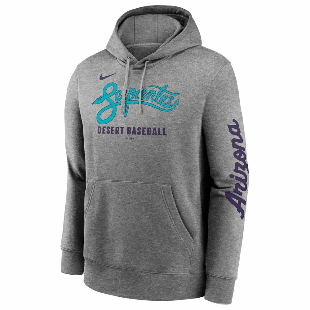 Arizona Diamondbacks City Connect Nike French Terry Club Hoodie Gray Fashion