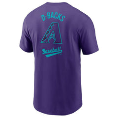 Arizona Diamondbacks City Connect 2-Hit Nike Cotton T-Shirt Purple Taass sale