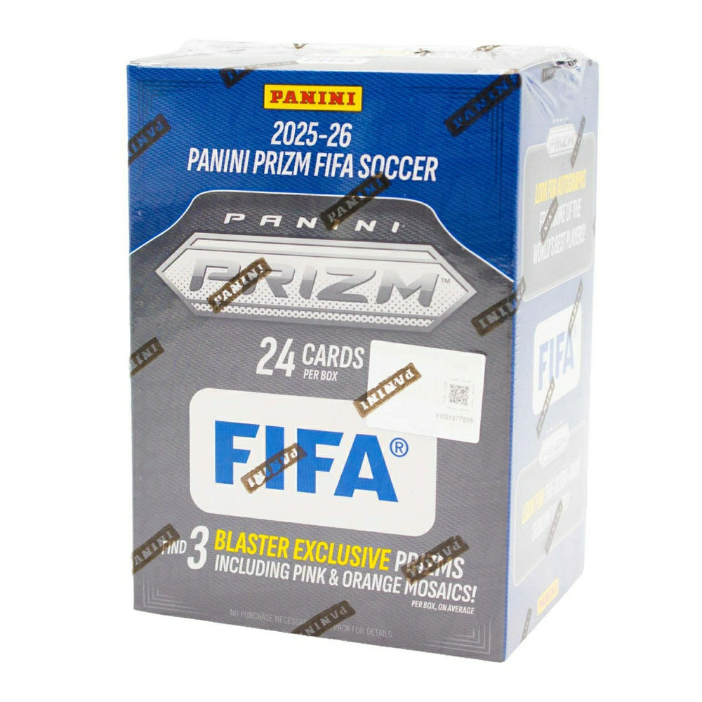 2025/26 Panini Prizm FIFA Football Blaster Box Taass for sale