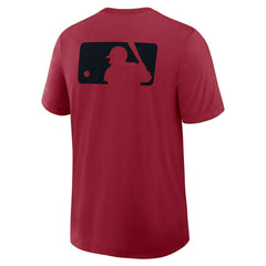 Arizona Diamondbacks Early Work 2025 MLB Authentic Nike Tri-Blend T-Shirt Red Fashion