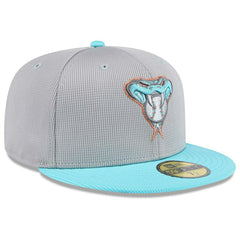 Arizona Diamondbacks Colorway 2025 MLB Batting Practice 59FIFTY Fitted Cap Gray Classic