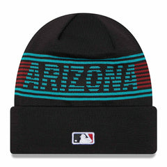 Arizona Diamondbacks Authentic 2024 MLB Clubhouse New Era Beanie Knit Classic