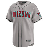 Arizona Diamondbacks Nike Limited MLB Baseball Jersey Road Gray Fashion