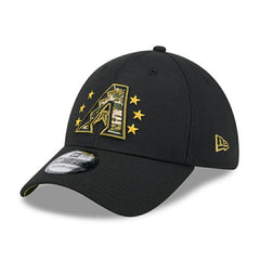 Arizona Diamondbacks 2024 MLB Armed Forces New Era 39THIRTY Flex Cap Black Fashion