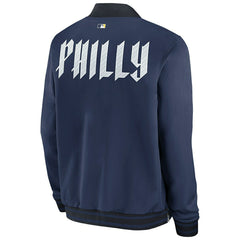 Philadelphia Phillies 2024 City Connect MLB Authentic Nike Bomber Jacket Navy Taass US