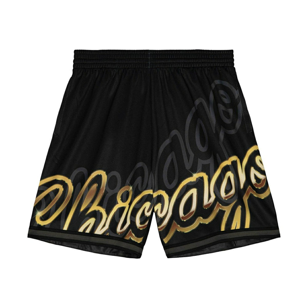 Chicago Bulls Big Face 4.0 Mitchell & Ness NBA Shorts Black Lifestyle
