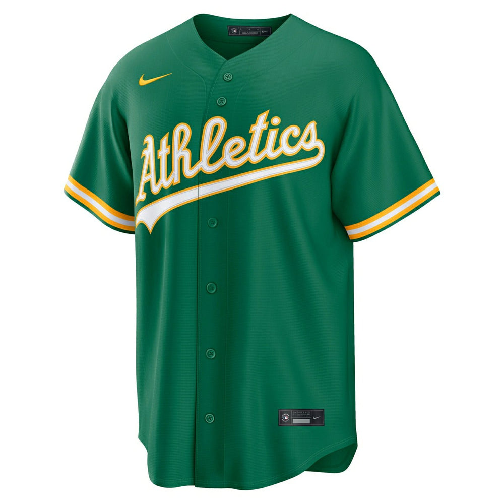 Athletics Replica Alternate MLB Jersey Green Taass sale