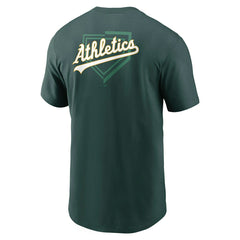 Athletics Primetime 2-Hit T-Shirt Green Taass US