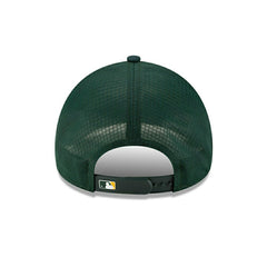 Athletics 2026 MLB Batting Practice 9FORTY APEX Trucker Cap Green Fashion