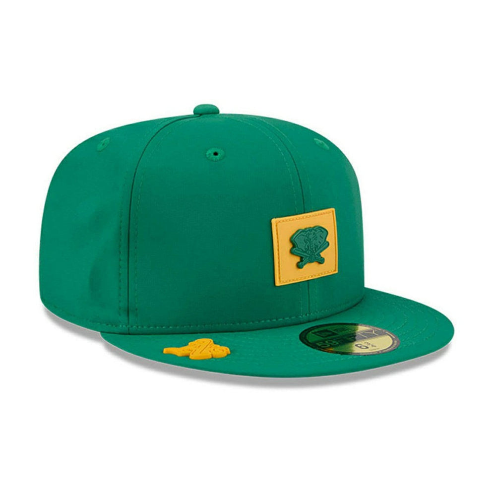 Athletics 2026 MLB Clubhouse 59FIFTY Fitted Cap Green Taass sale