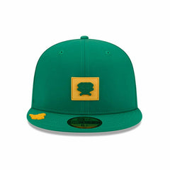 Athletics 2026 MLB Clubhouse 59FIFTY Fitted Cap Green Taass sale