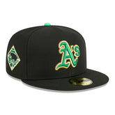 Athletics 2026 St. Patrick's Day MLB Authentic 59FIFTY Cap Black Classic
