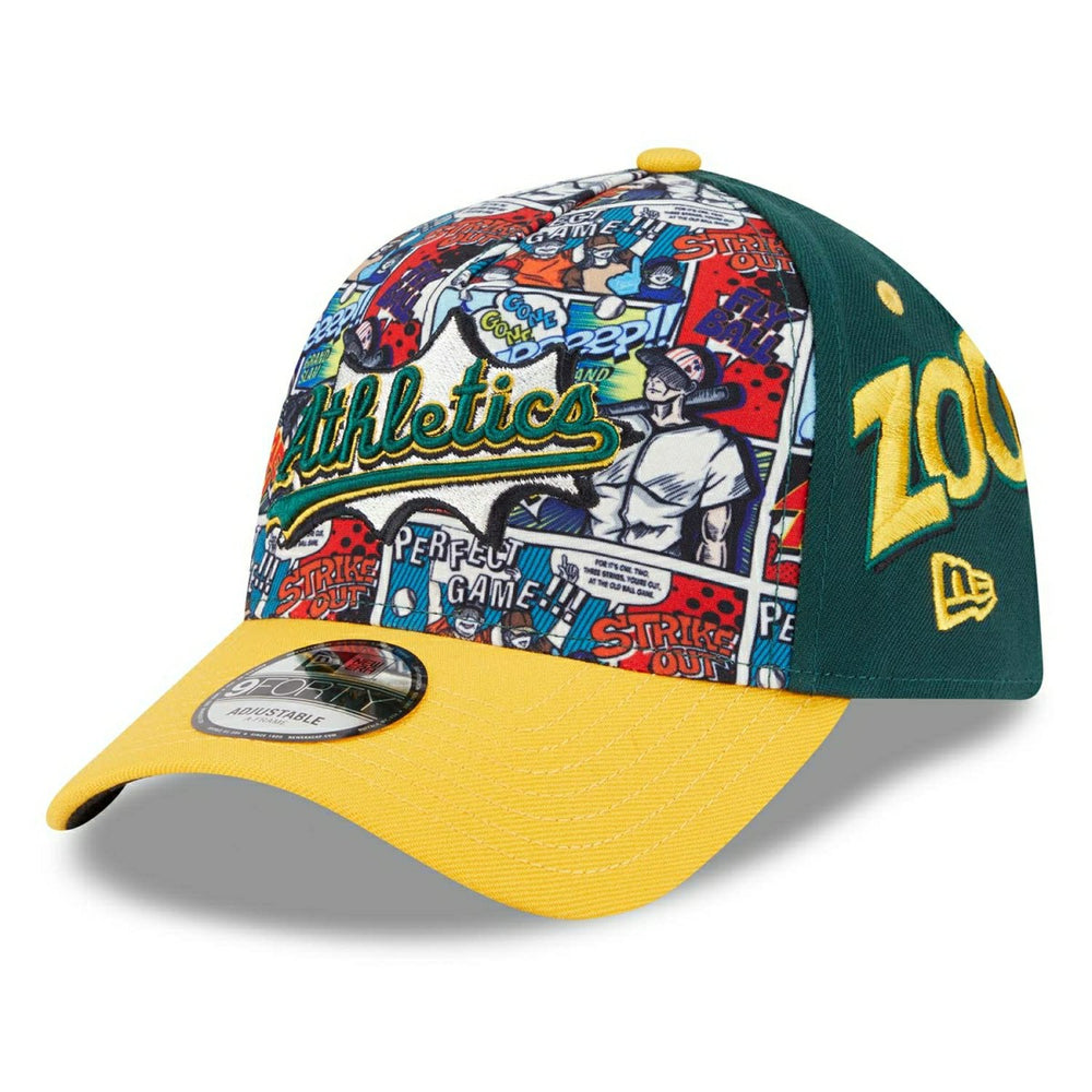Athletics 2025 MLB Players' Weekend 9FORTY A-Frame Snapback Cap Taass US