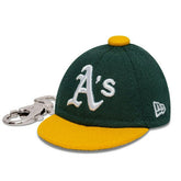 Athletics MLB Mini Cap Mini Cap Key Chain Green Fashion