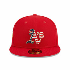 Oakland Athletics 2023 MLB Authentic 4th of July New Era 59FIFTY Fitted Cap Taass US