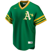Oakland Athletics Cooperstown Collection Nike MLB Jersey Green Taass for sale