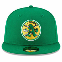 Oakland Athletics The Swingin' A's 1971 Cooperstown 59FIFTY Fitted MLB Cap Taass sale
