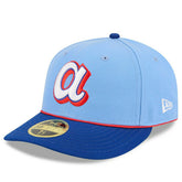 Atlanta Braves MLB Authentic City Connect Low Profile 59FIFTY Fitted Cap Blue Classic