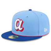 Atlanta Braves MLB Authentic City Connect 59FIFTY Fitted Cap Blue Fashion