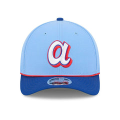 Atlanta Braves MLB City Connect 9FORTY M-Crown Snapback Cap Blue Lifestyle