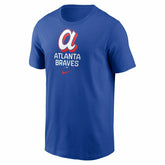 Atlanta Braves City Connect Secondary MLB T-Shirt Blue Taass US