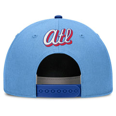 Atlanta Braves City Connect Rise Adjustable MLB Cap Blue Lifestyle