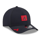 Atlanta Braves 2026 MLB Clubhouse 9FORTY M-Crown A-Frame Snapback Cap Taass sale