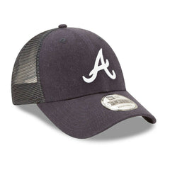 Atlanta Braves Basic New Era 9FORTY Trucker MLB Cap Taass US