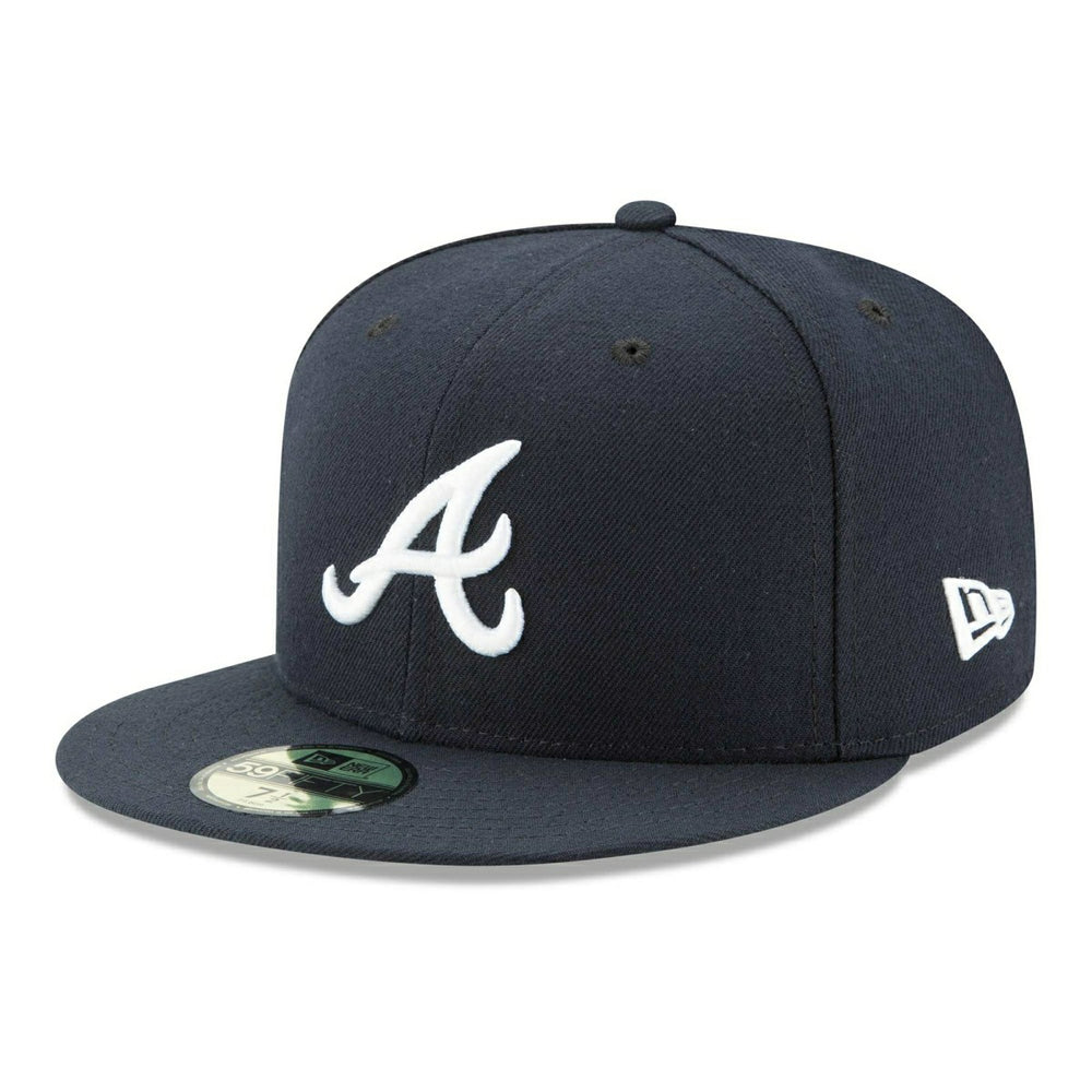 Atlanta Braves Authentic New Era 59FIFTY Fitted MLB Cap Road Fashion