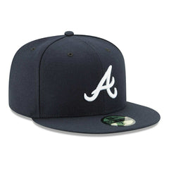 Atlanta Braves Authentic New Era 59FIFTY Fitted MLB Cap Road Fashion